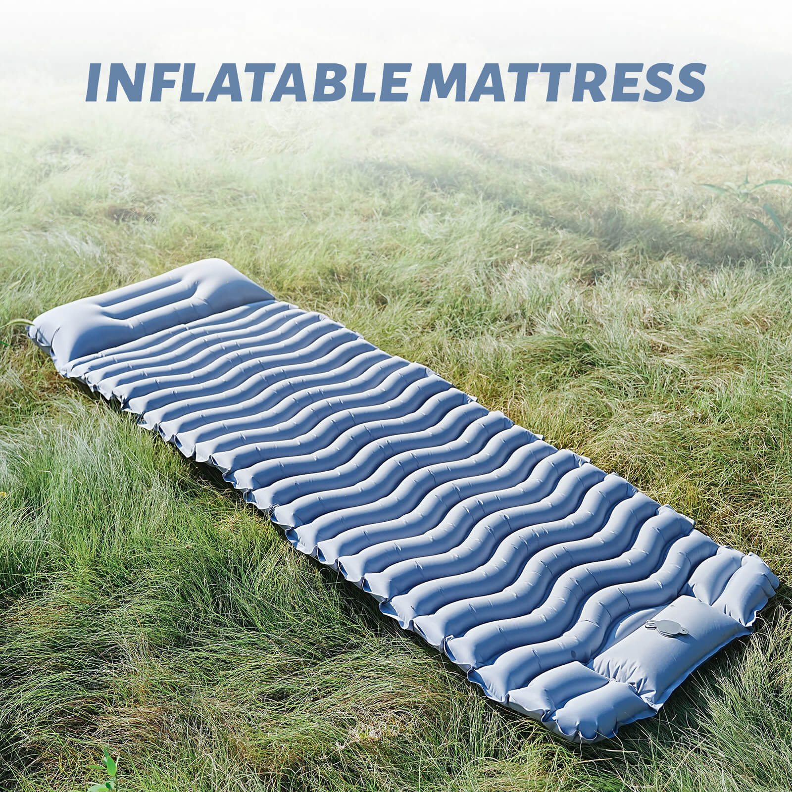 Comfortable inflatable air mattress inflatable air mattress comfortable portable camping sleeping pad outdoor use