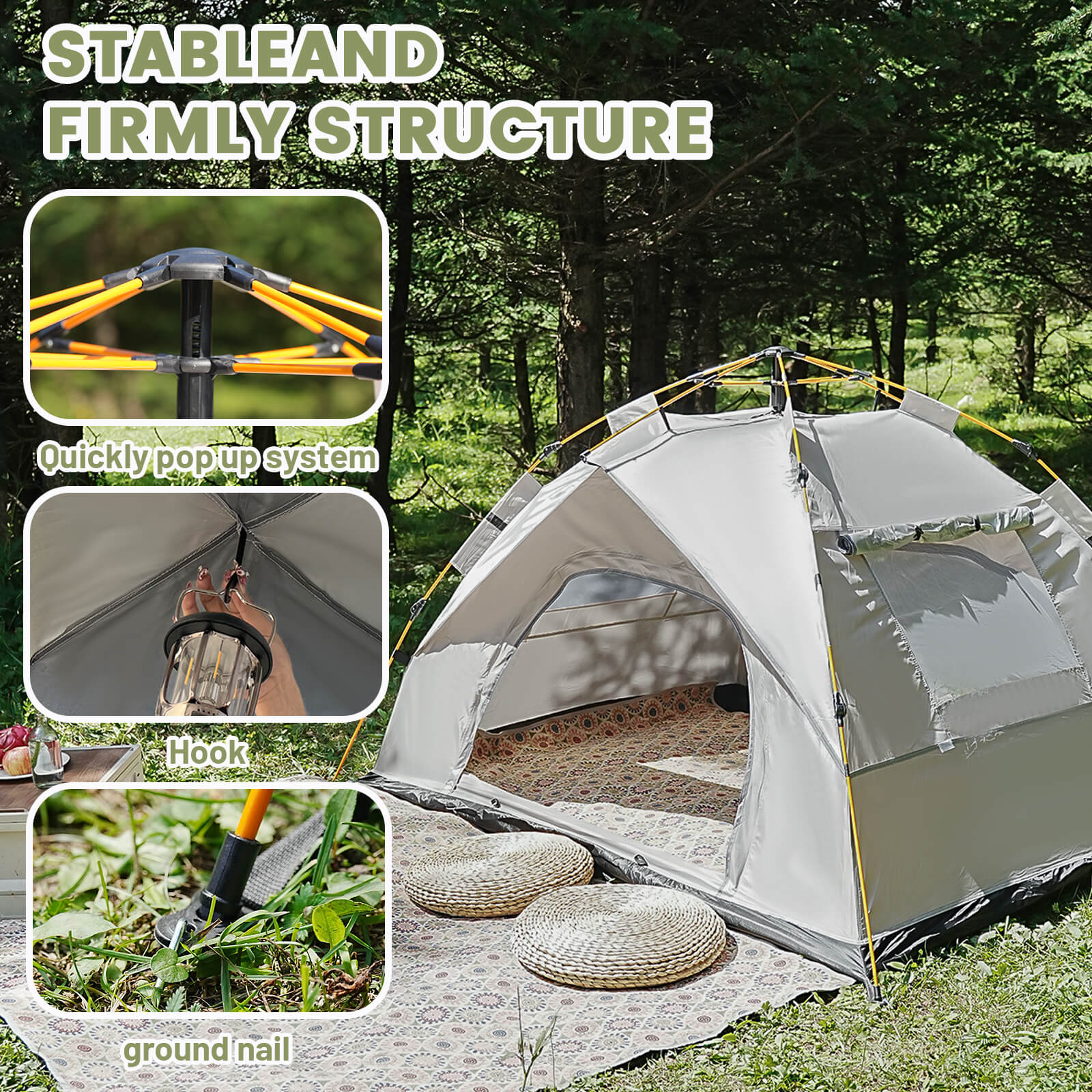 Tent frame connector detail pop up camping tent frame connector detail durable component structure
