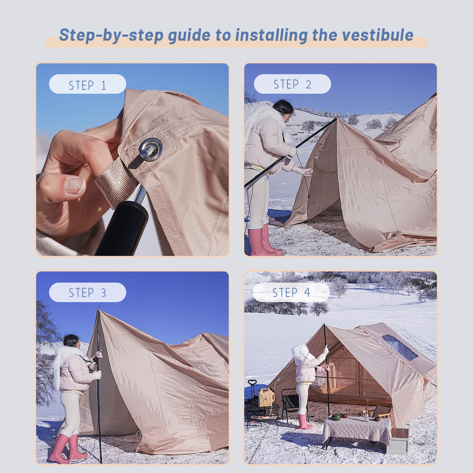 Easy assembly inflatable tent inflatable camping tent easy assembly quick setup air structure
