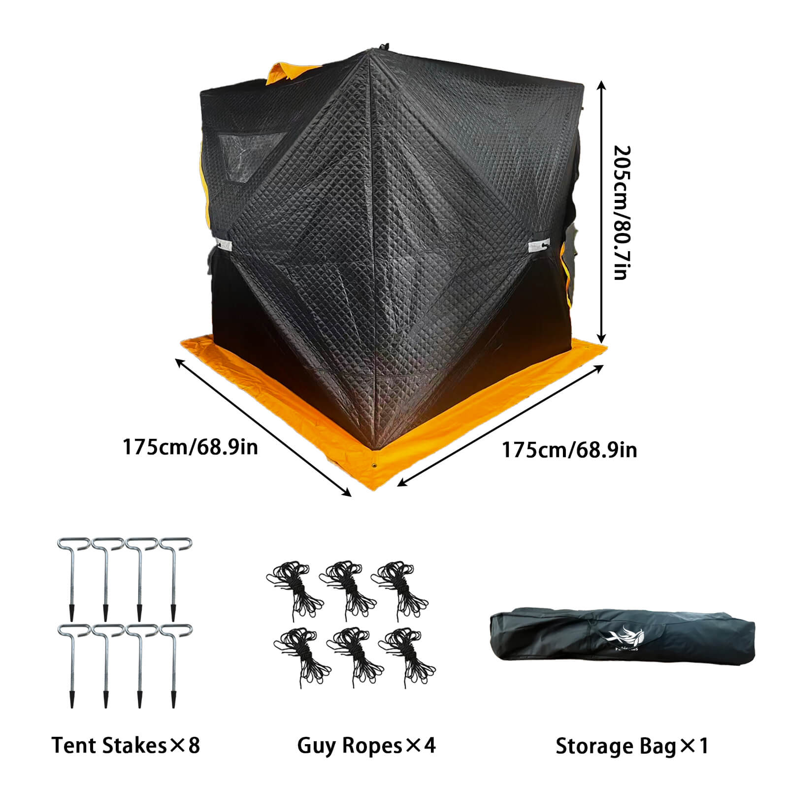 Small size ice tent specs ice fishing tent small size dimensions capacity winter shelter