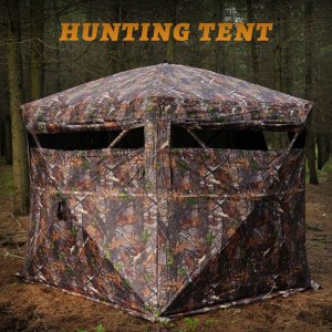 hunting tent camouflage ground blind concealed outdoor hunting shelter