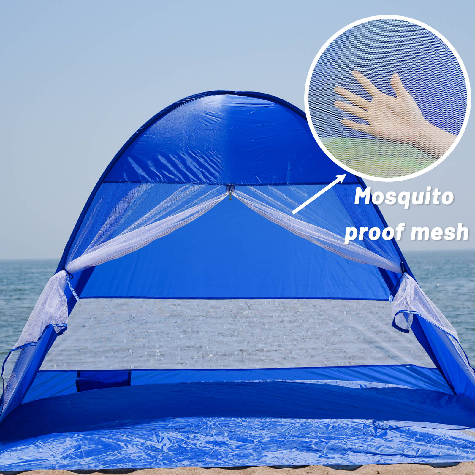 Mosquito proof beach tent beach tent mesh insect protection mosquito proof ventilation design
